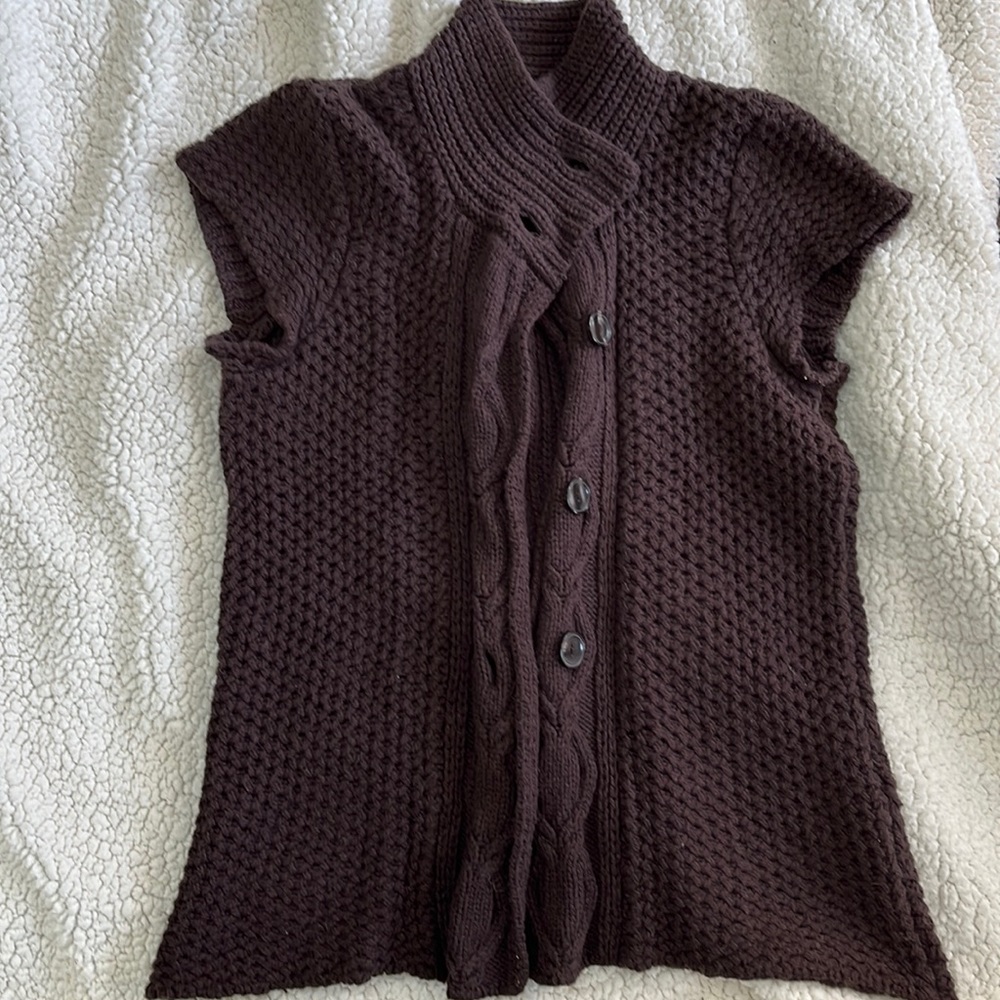 Calvin Klein Short Sleeve Cardigan